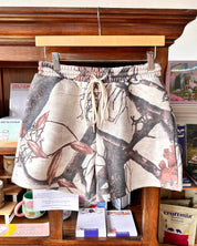 Camo Shorts - Cream