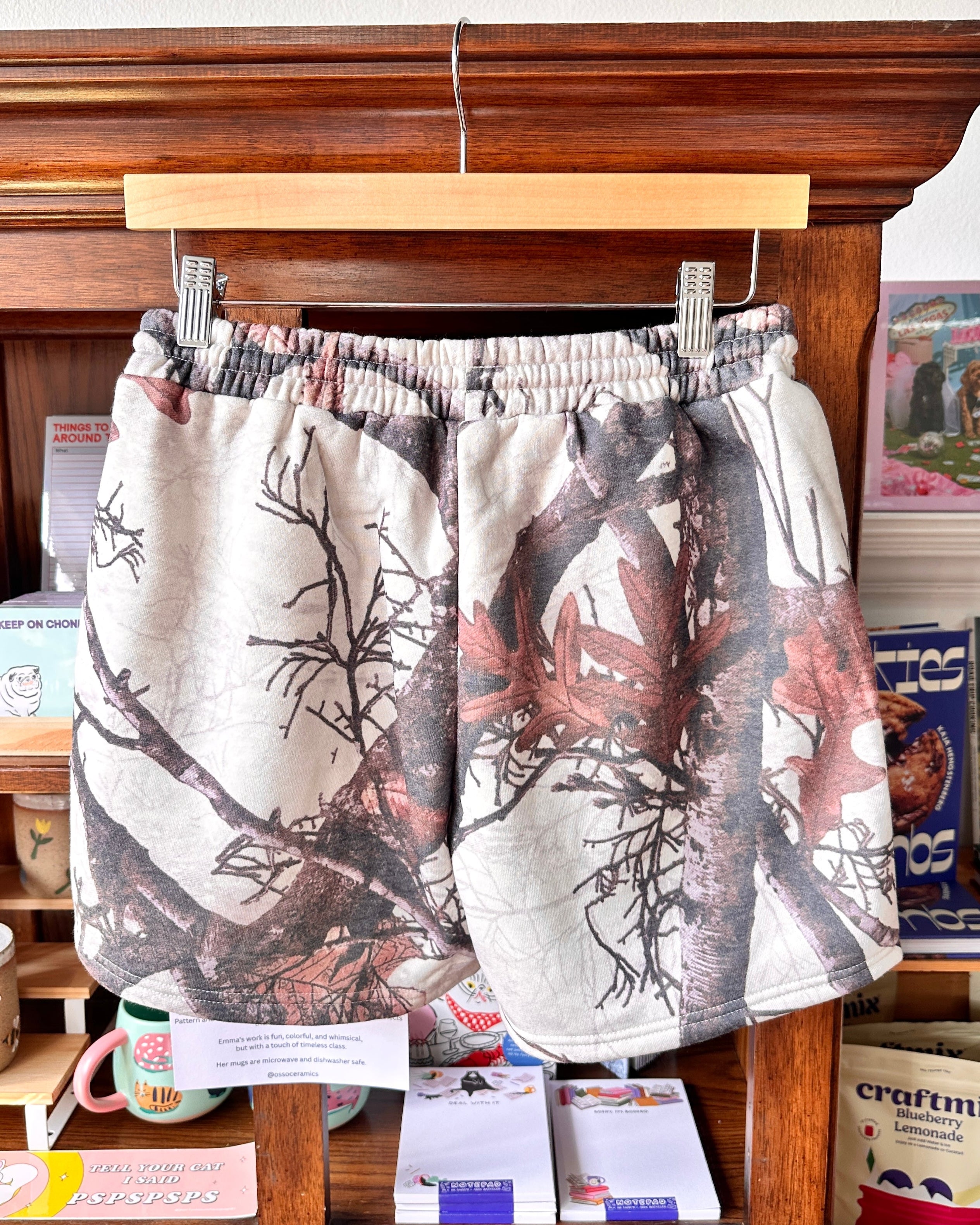 Camo Shorts - Cream