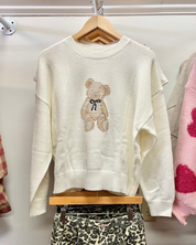 Teddy Bear Knit Sweater