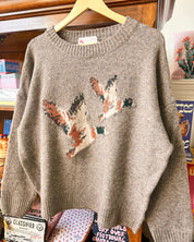 Flying Ducks Knit Sweater