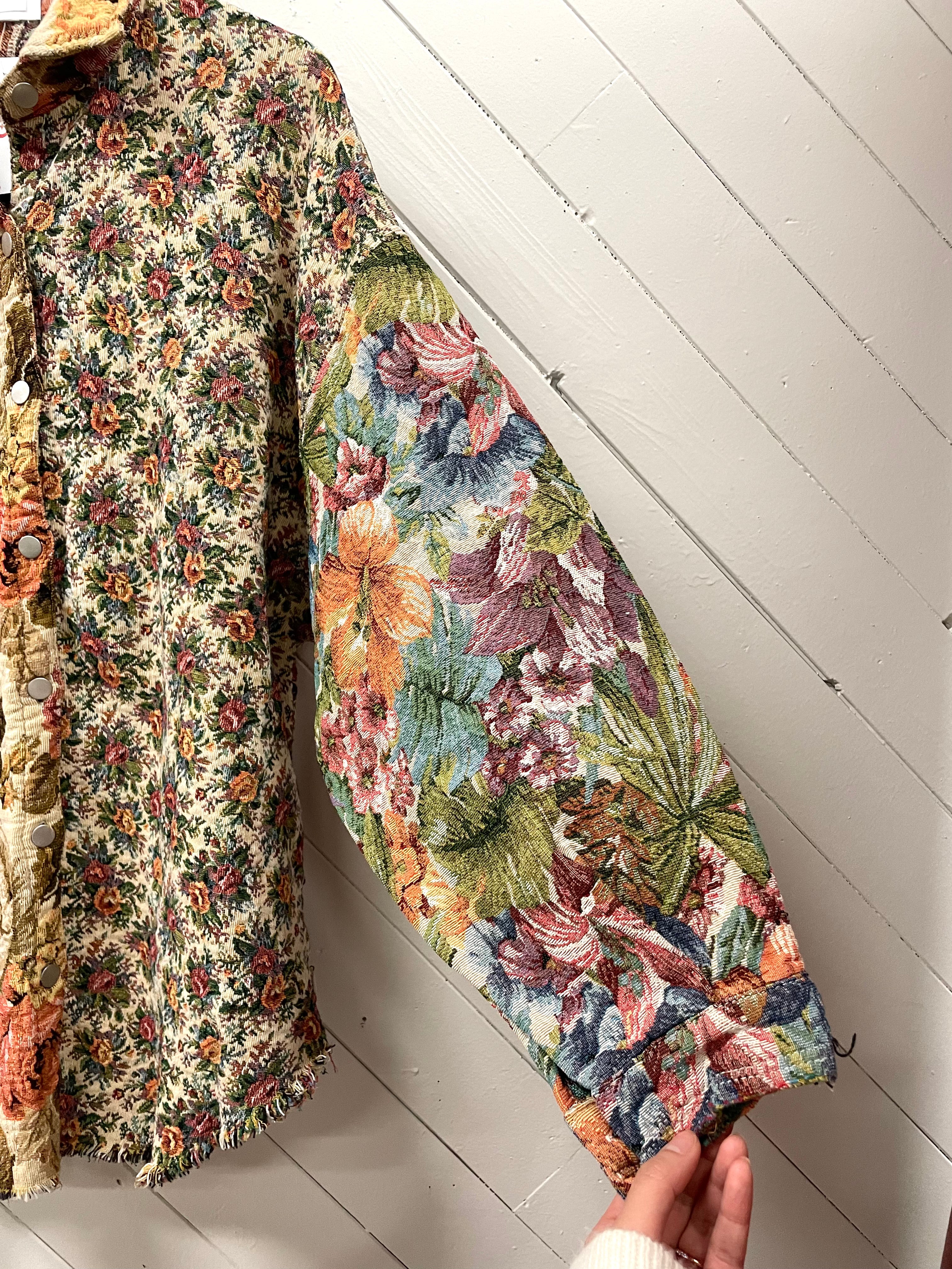 Floral Pattern Shacket