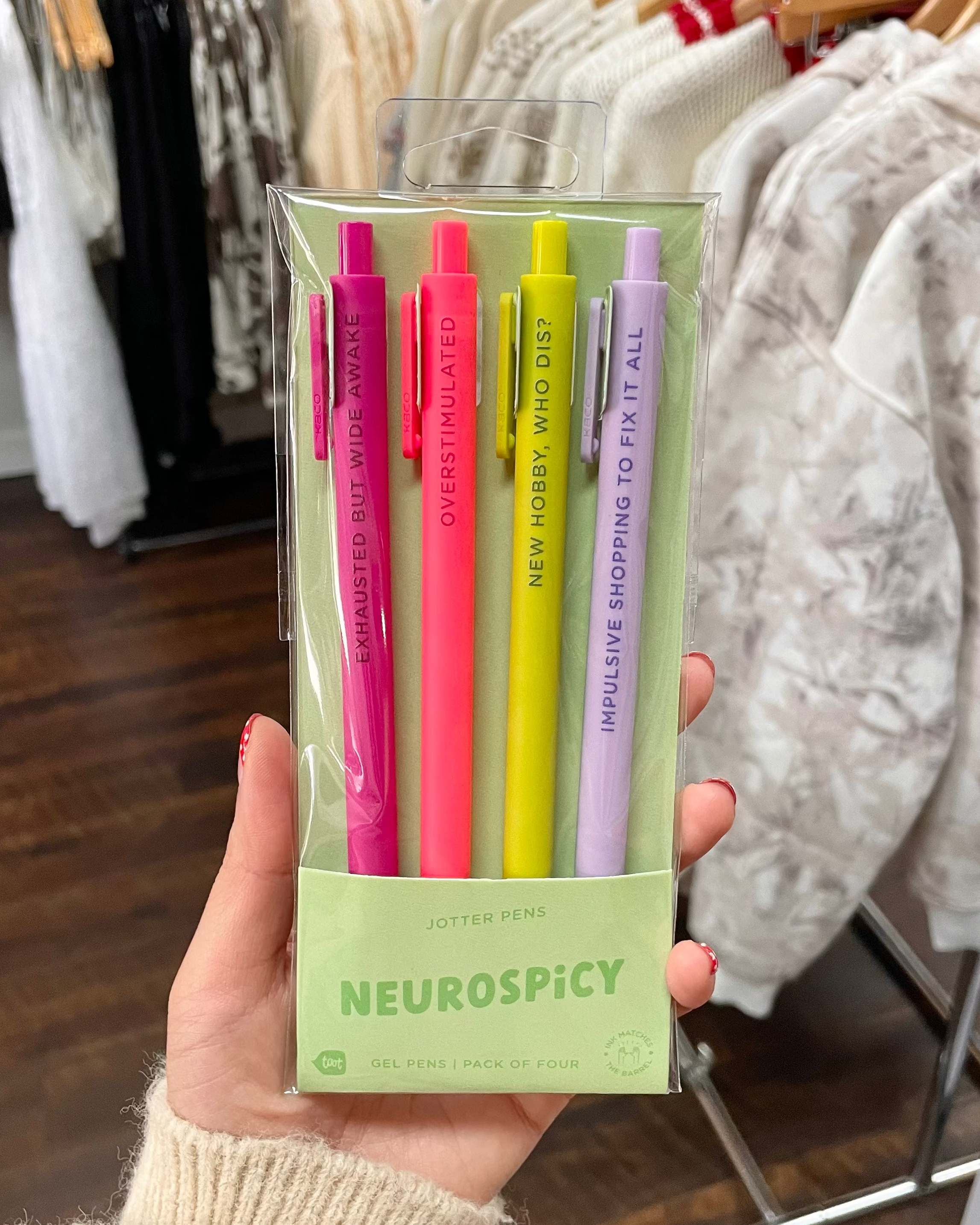 Neurospicy Jotter Pens (4 Pack)