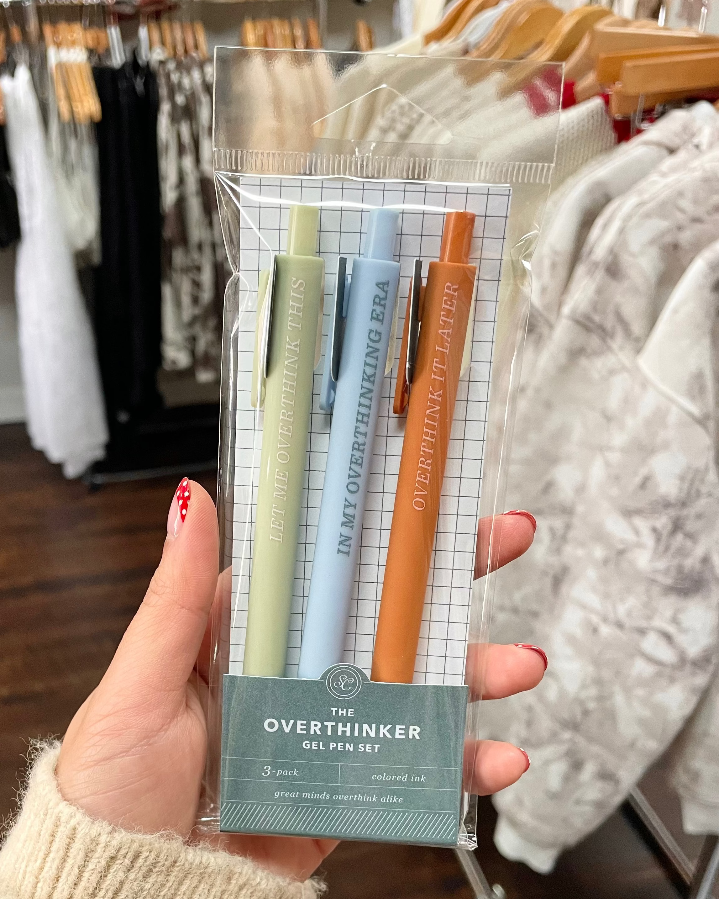 Overthinker Gel Pen Set