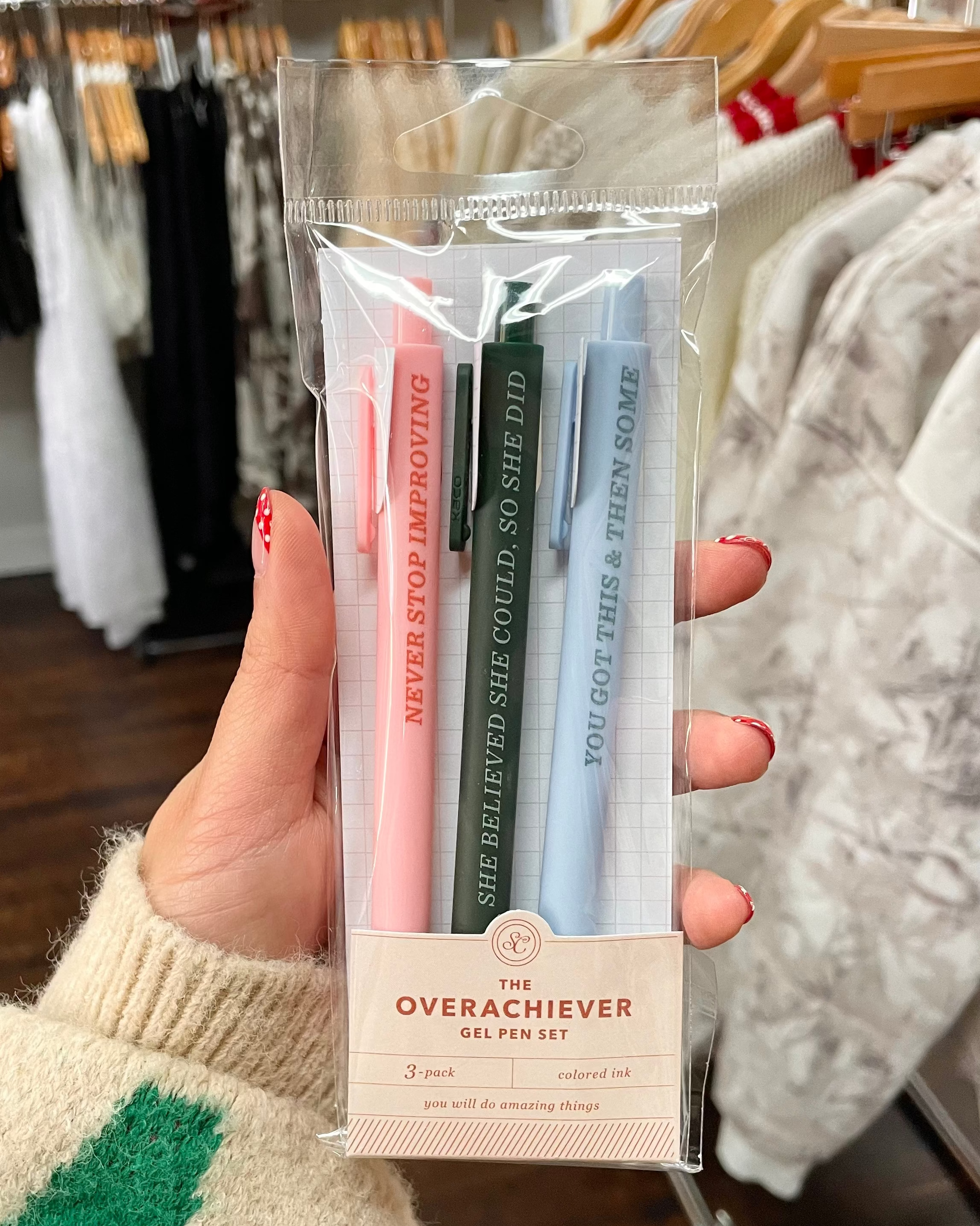 Overachiever Gel Pen Set