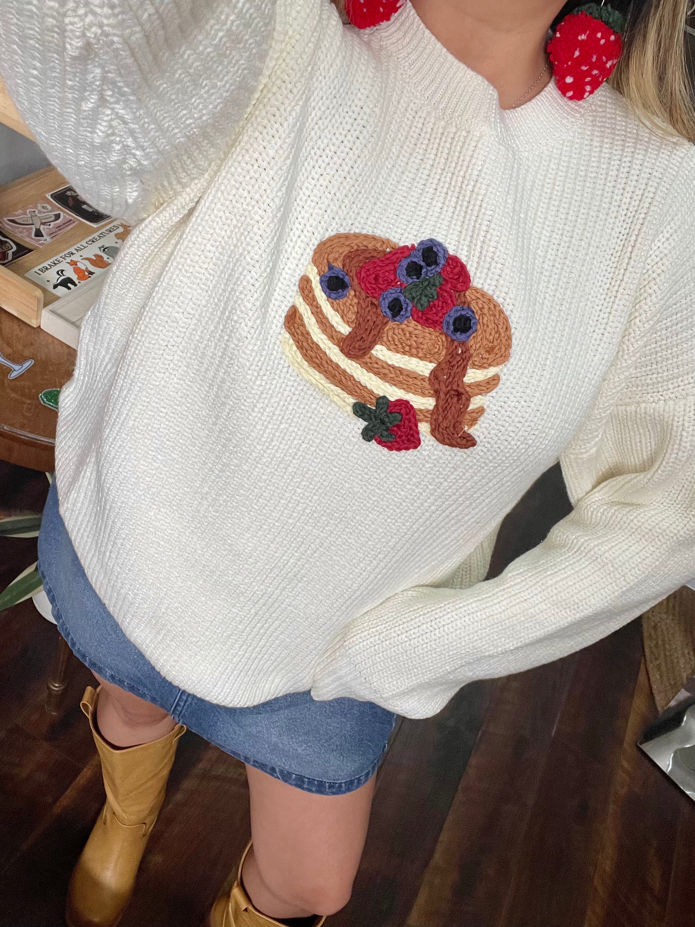 Pancake Stack Knit Sweater
