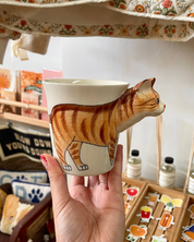 Orange Tabby Cat Mug