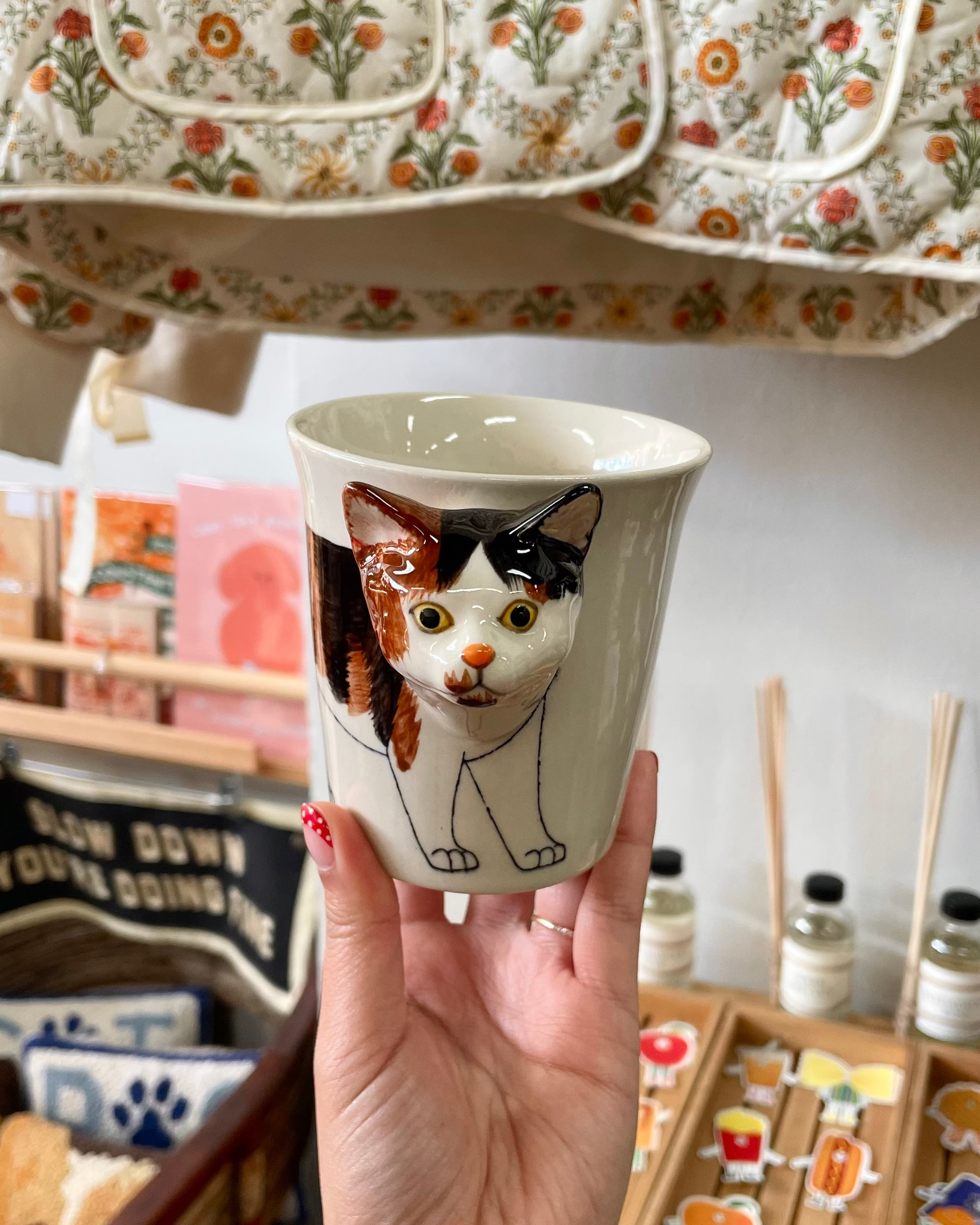 Calico Cat Mug