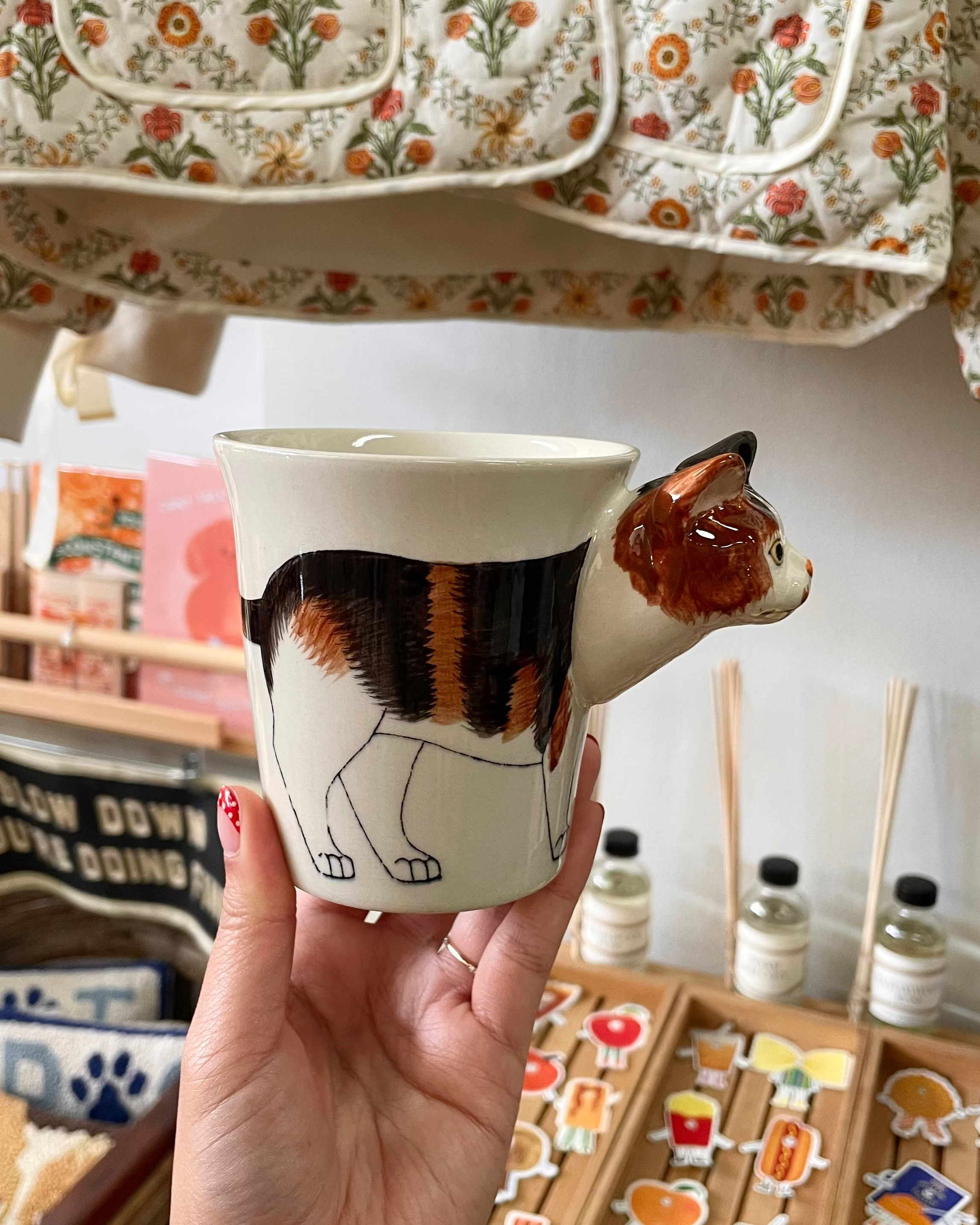 Calico Cat Mug