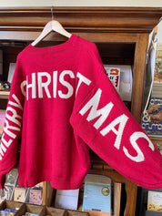 HO HO HO Christmas Sweater - Red