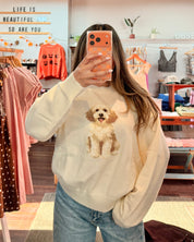 Cute Dog Knit Sweater