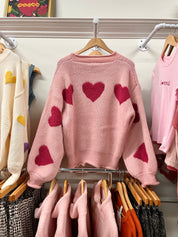 Hearts Sweater