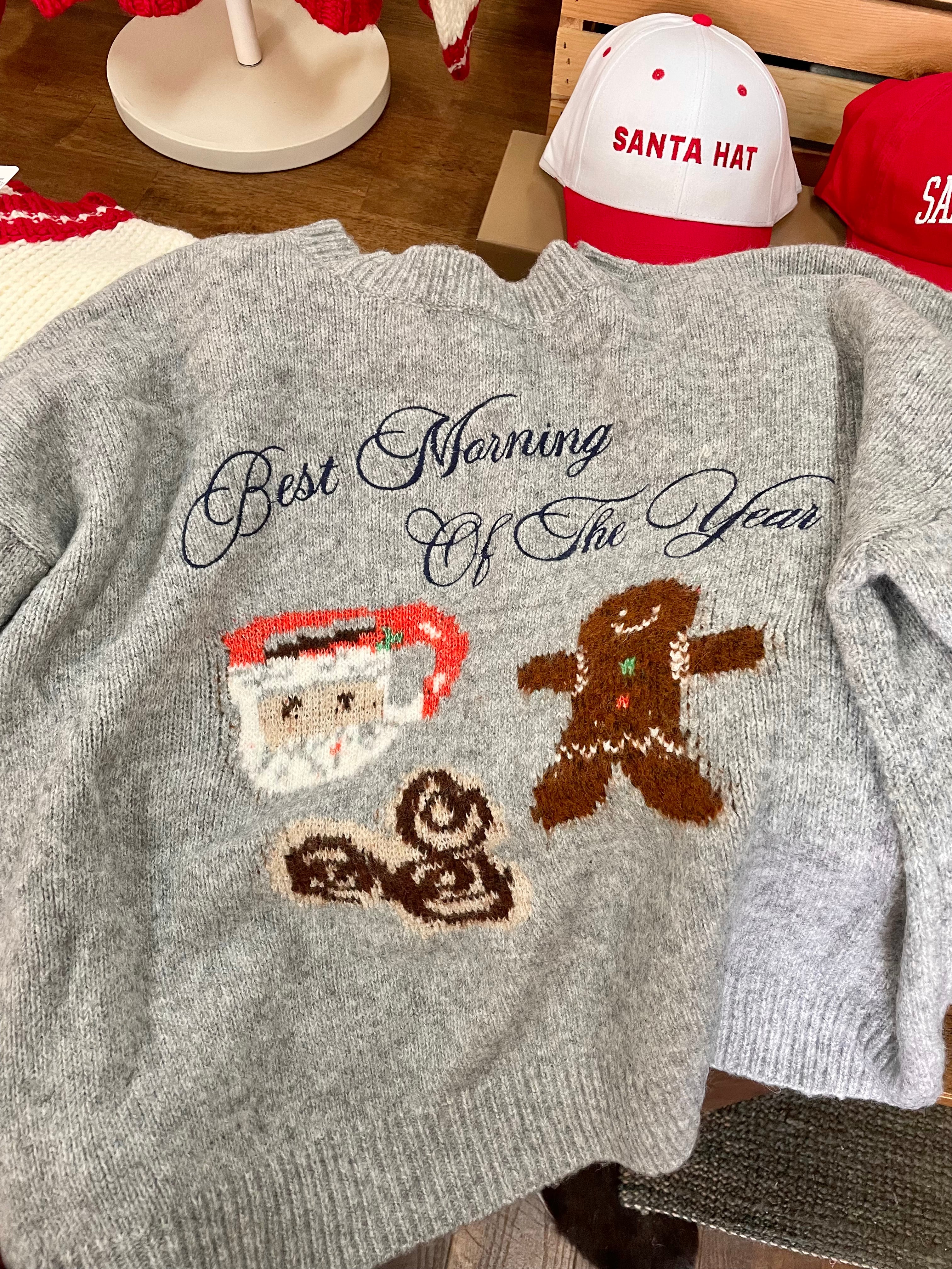 Best Morning of the Year Christmas Sweater
