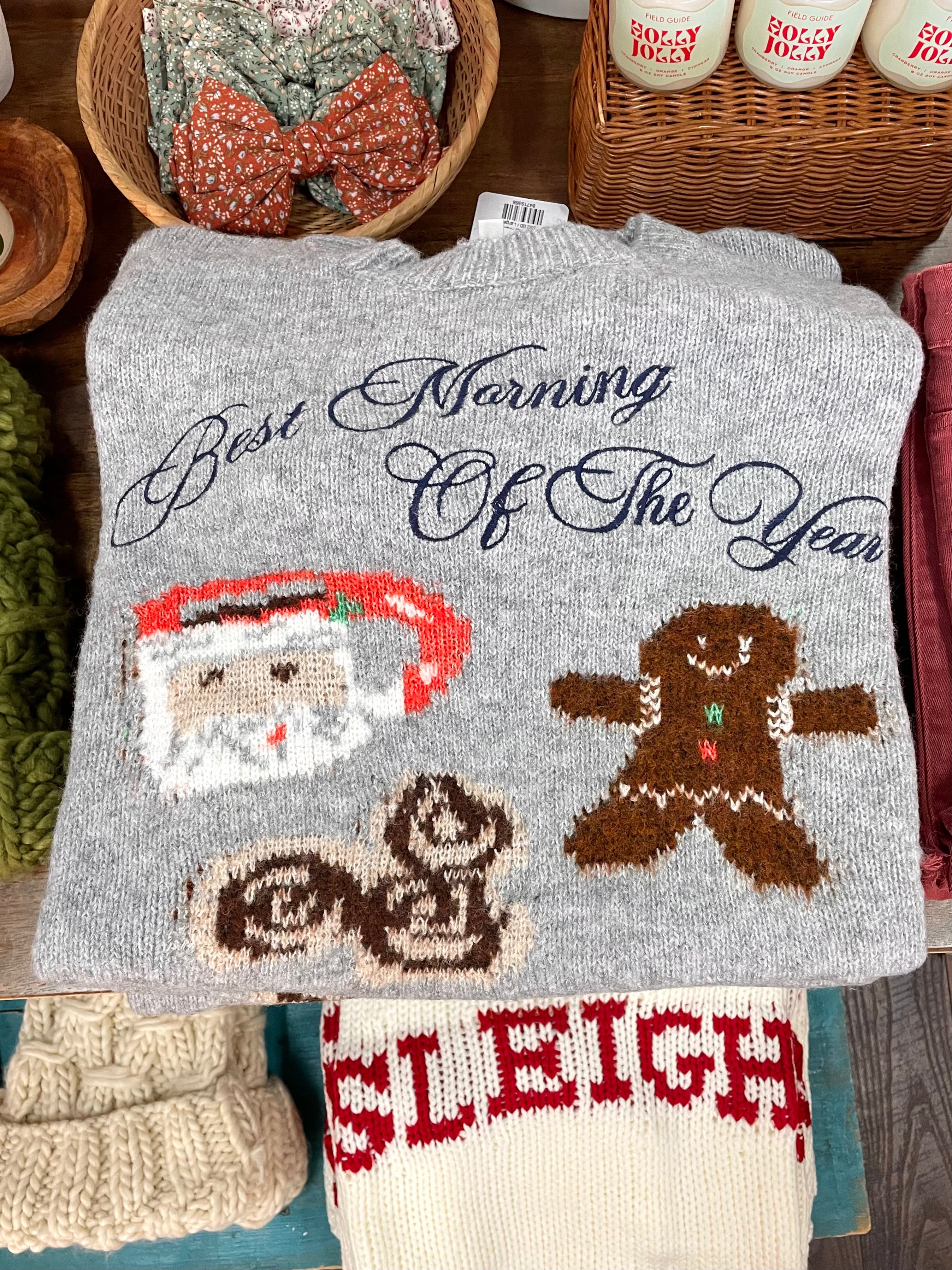 Best Morning of the Year Christmas Sweater