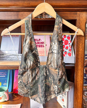 Camo Corset Top