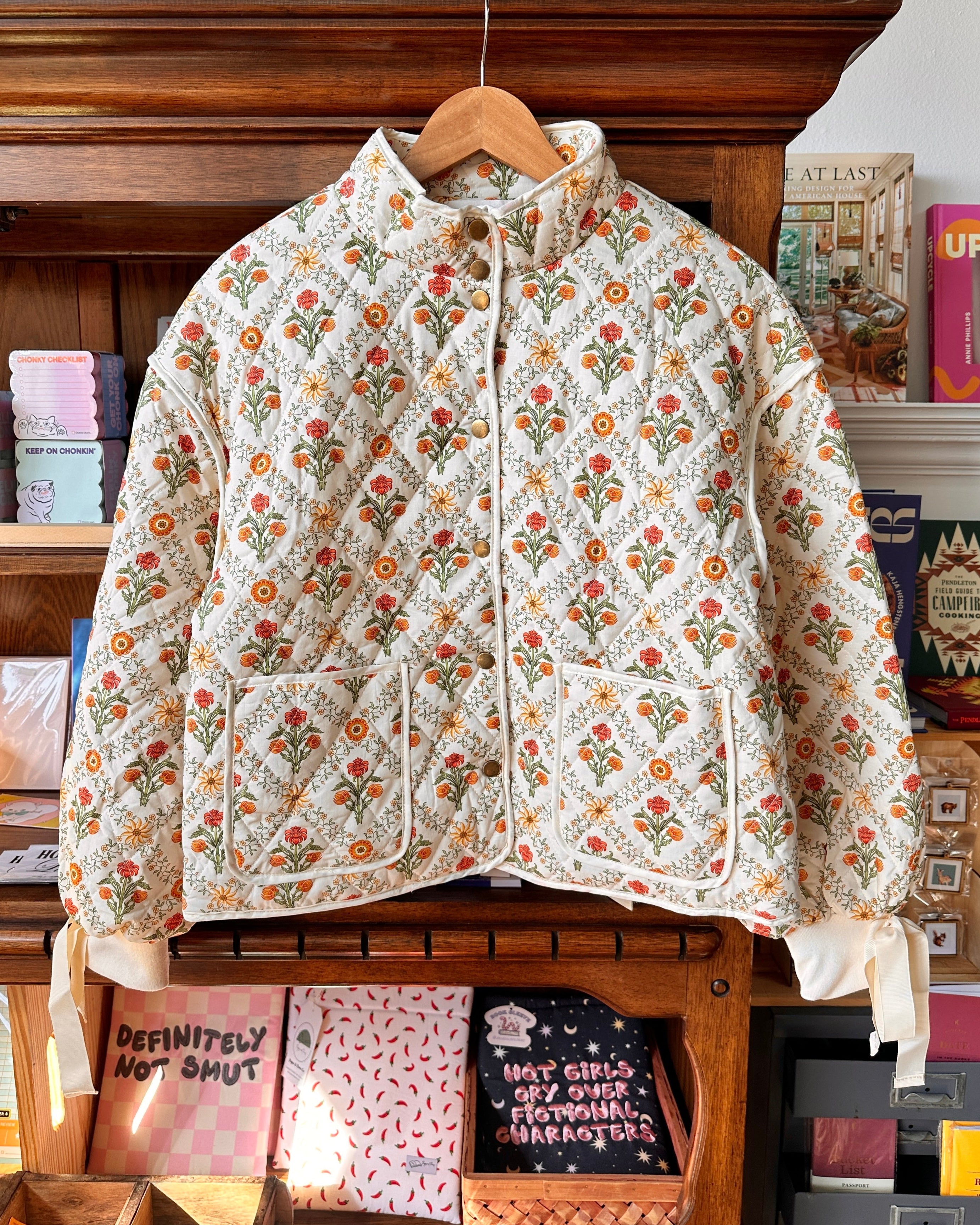 Floral Quilted Jacket