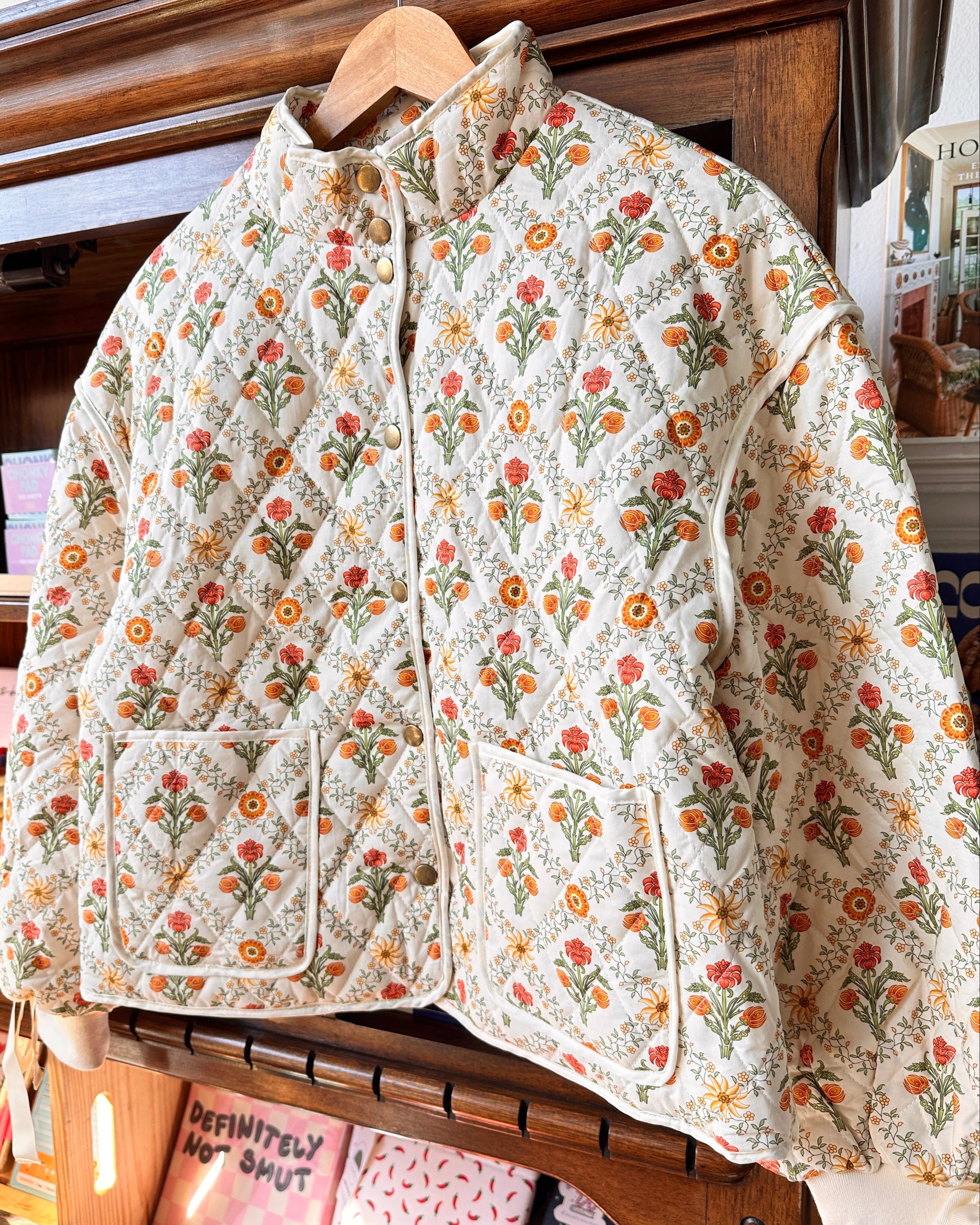 Floral Quilted Jacket