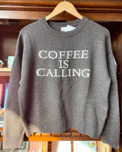Coffee is Calling Knit Sweater
