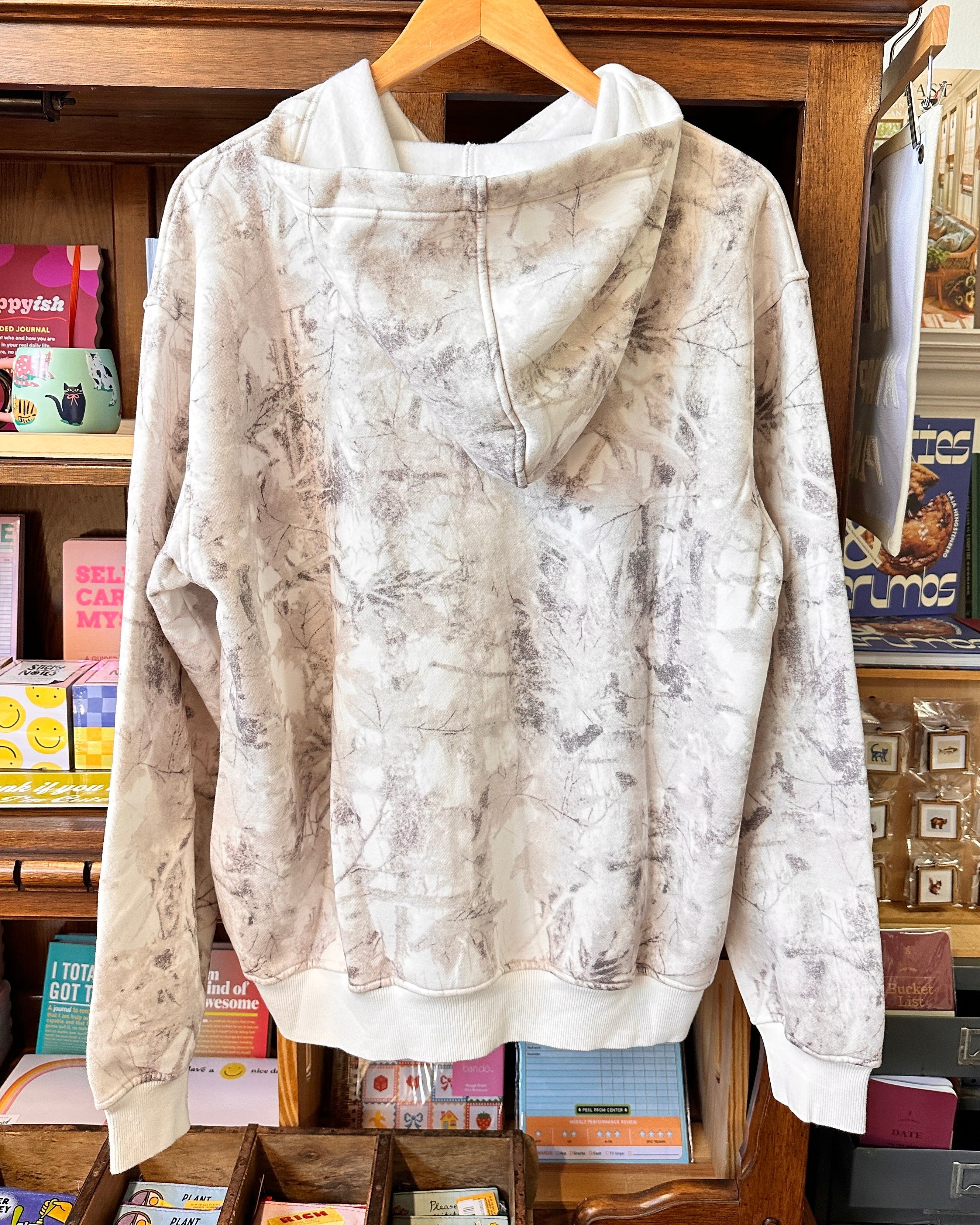 Camo Hoodie - Light Gray
