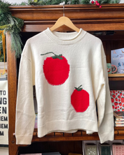 Tomatoes Knit Roll Neck Sweater