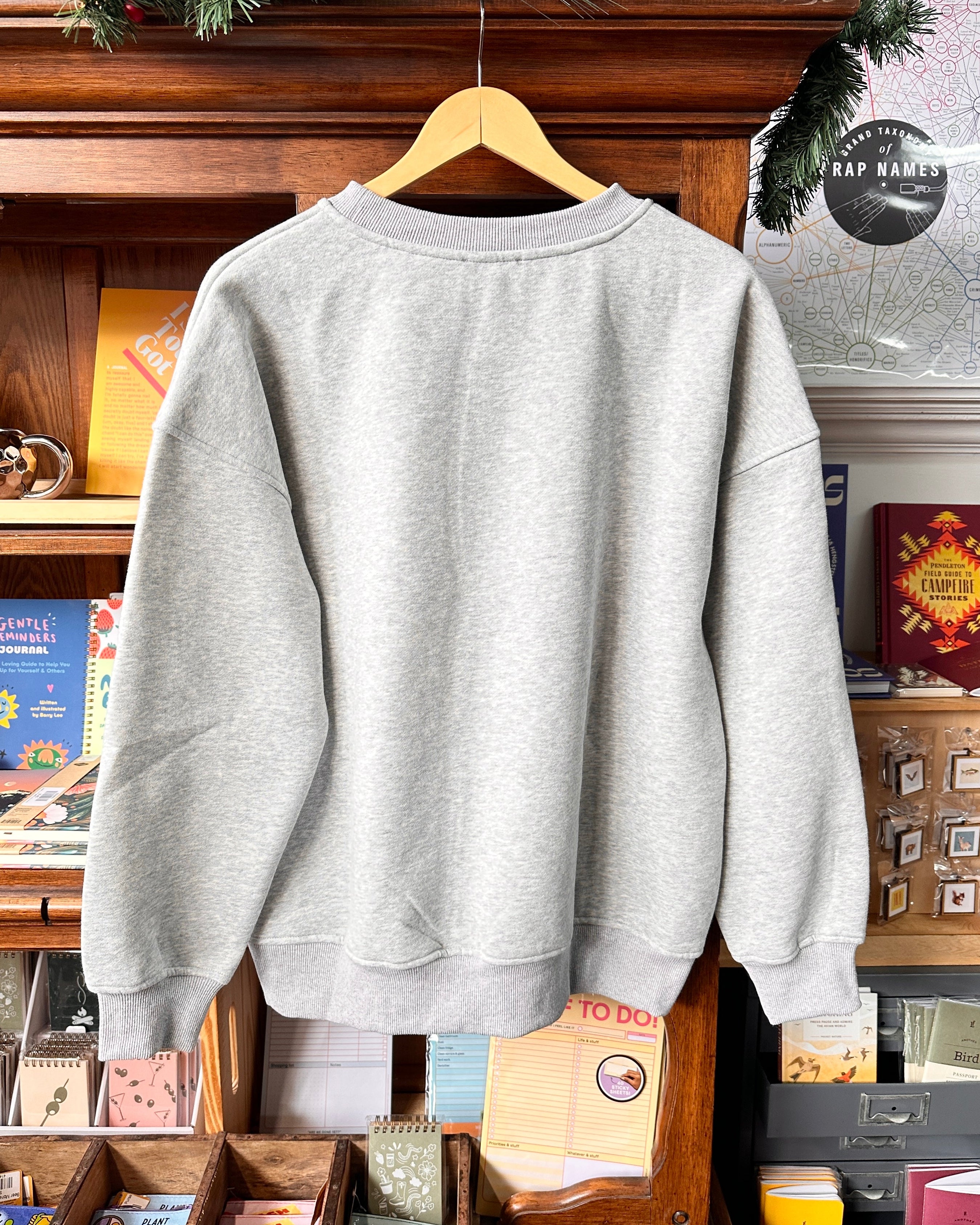 Breakfast Icons Embroidered Sweatshirt