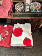 Tomatoes Knit Roll Neck Sweater