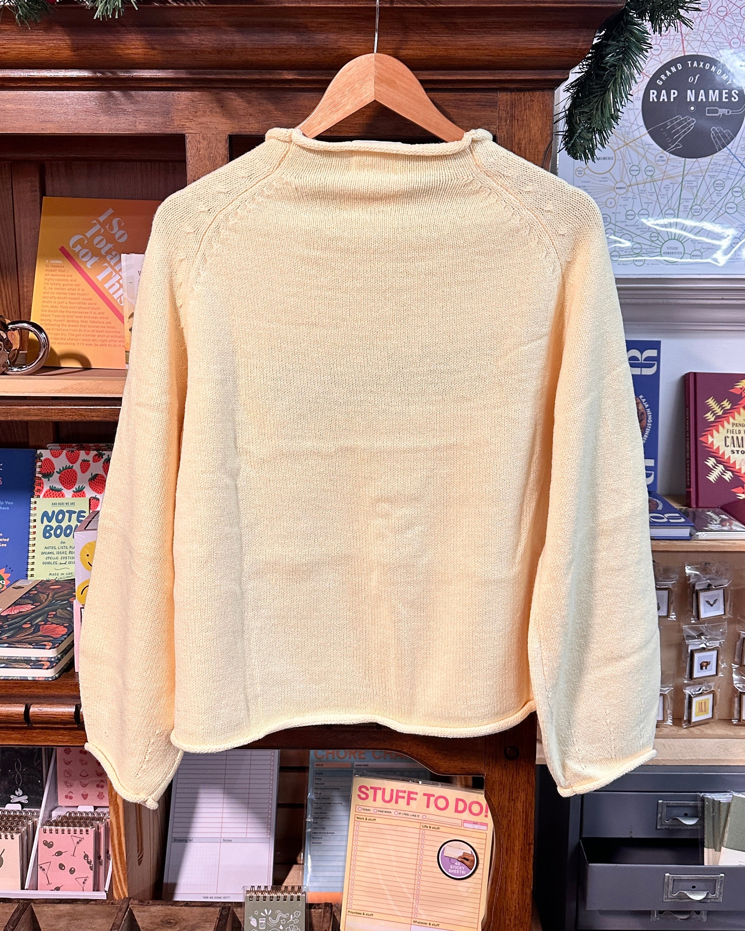 Sardine Sweater - Butter Yellow