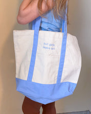 Hot Girls Make Art Tote Bag