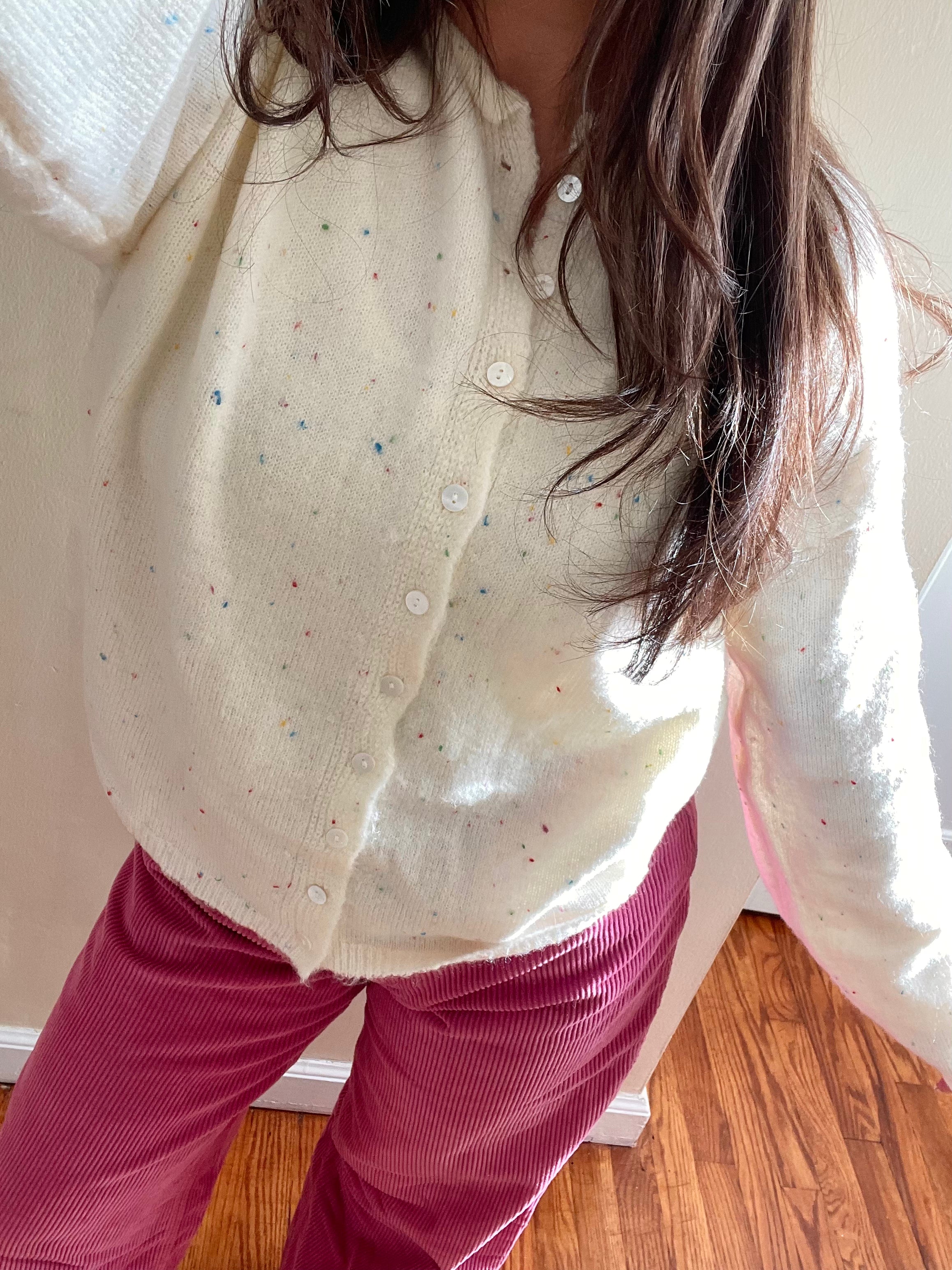 Speckled Confetti Cardigan