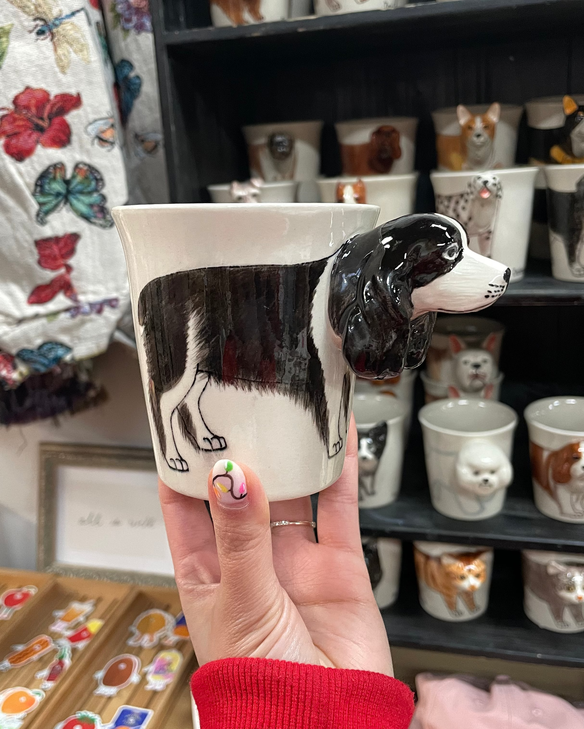 Black Springer Spaniel Mug