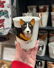 Black Corgi Mug