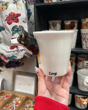 Black Corgi Mug