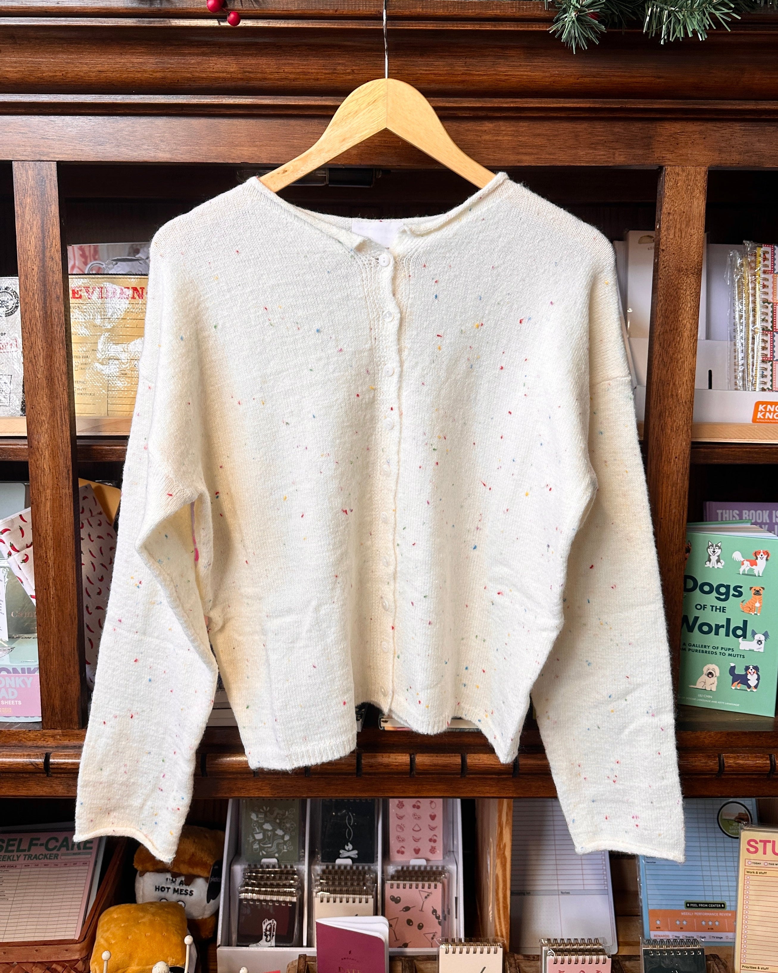 Speckled Confetti Cardigan