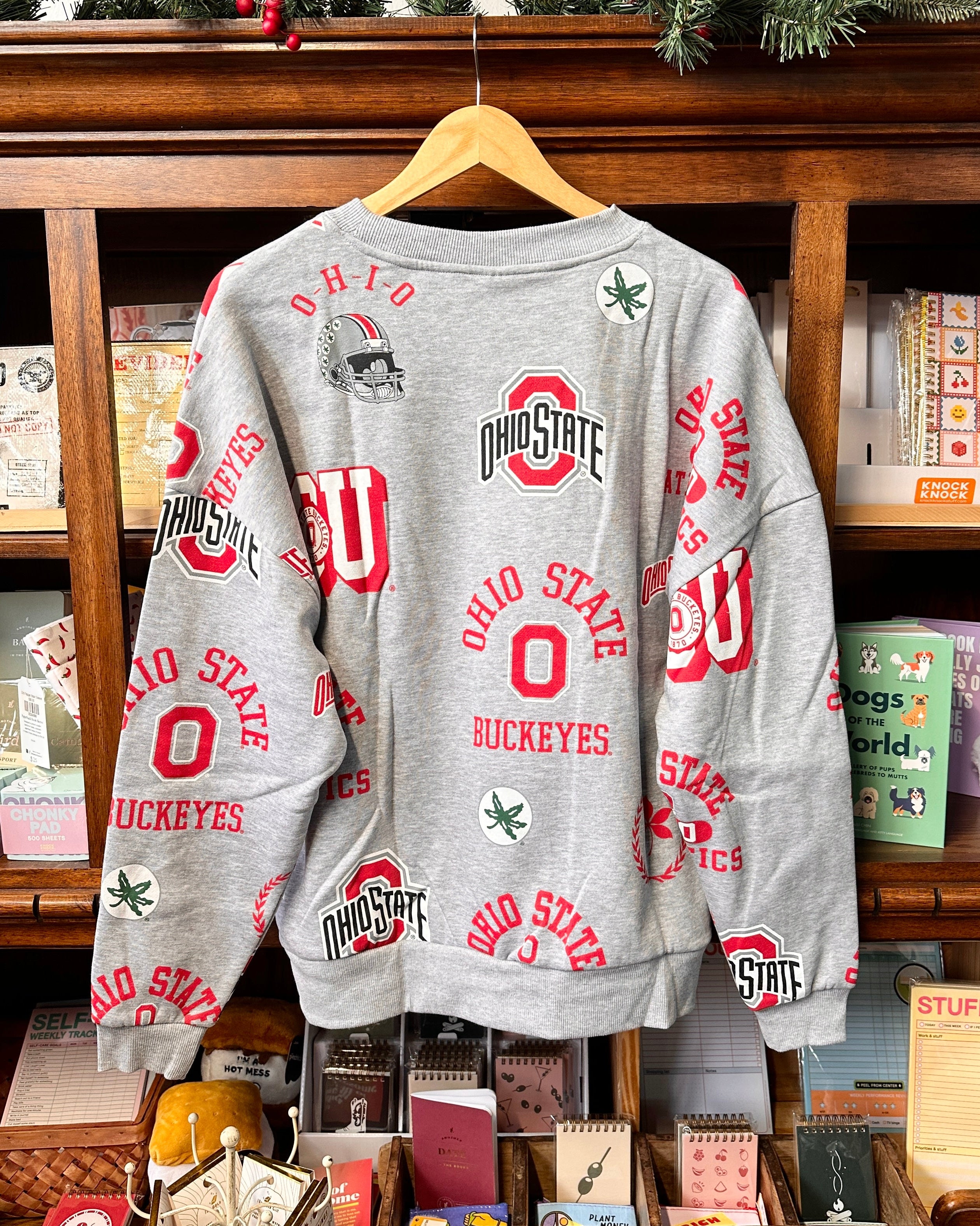 Ohio State Buckeyes All Over Print Icons Sweatshirt