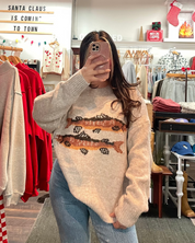 Trout Knit Sweater - Oatmeal