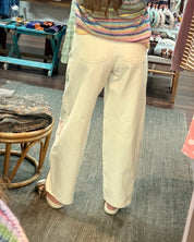 Veggie Print Barrel Jeans