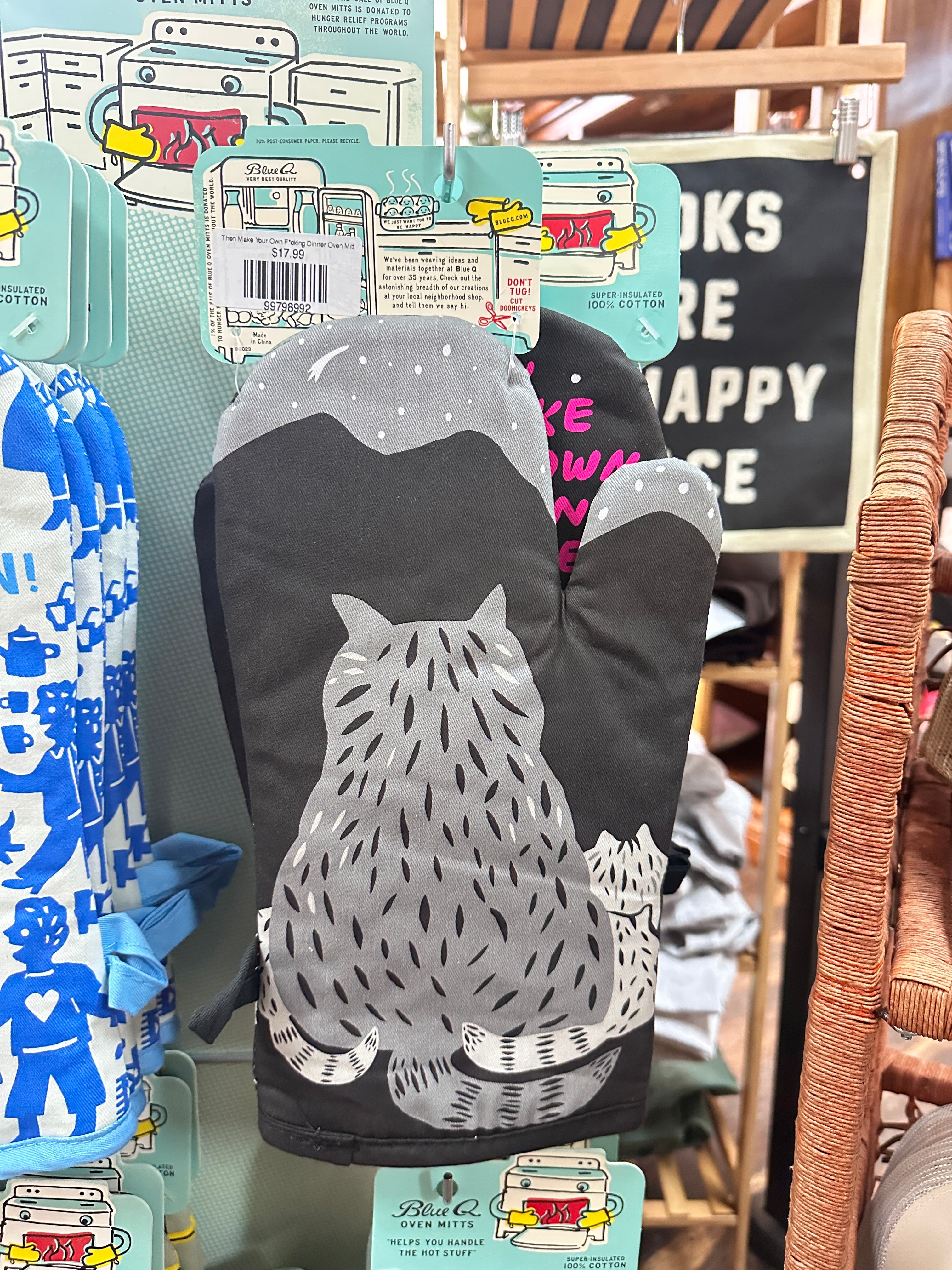 Then Make Your Own F*cking Dinner Oven Mitt