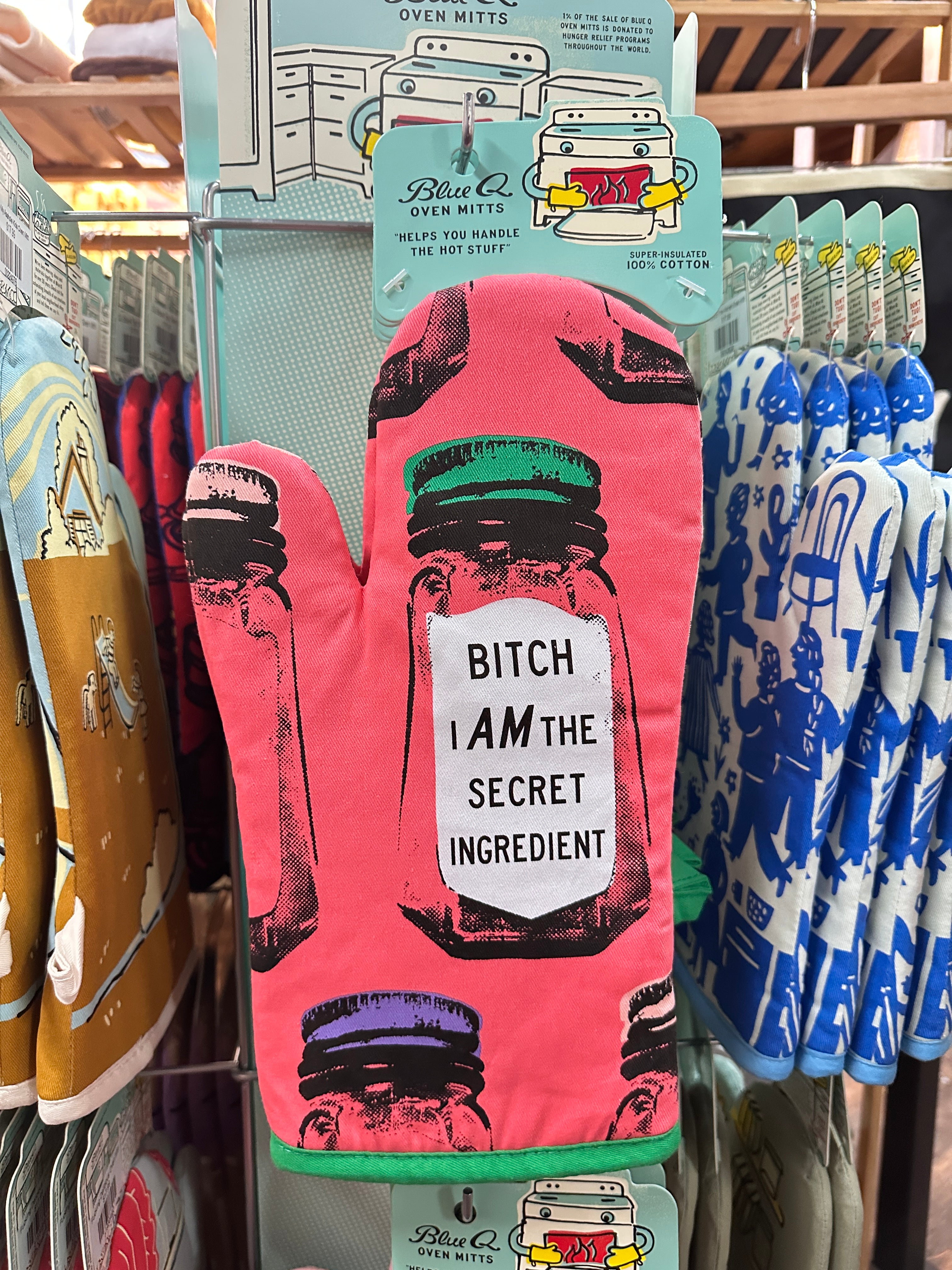 B*tch I Am The Secret Ingredient Oven Mitt