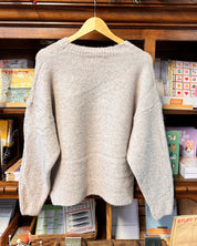 Trout Knit Sweater - Oatmeal