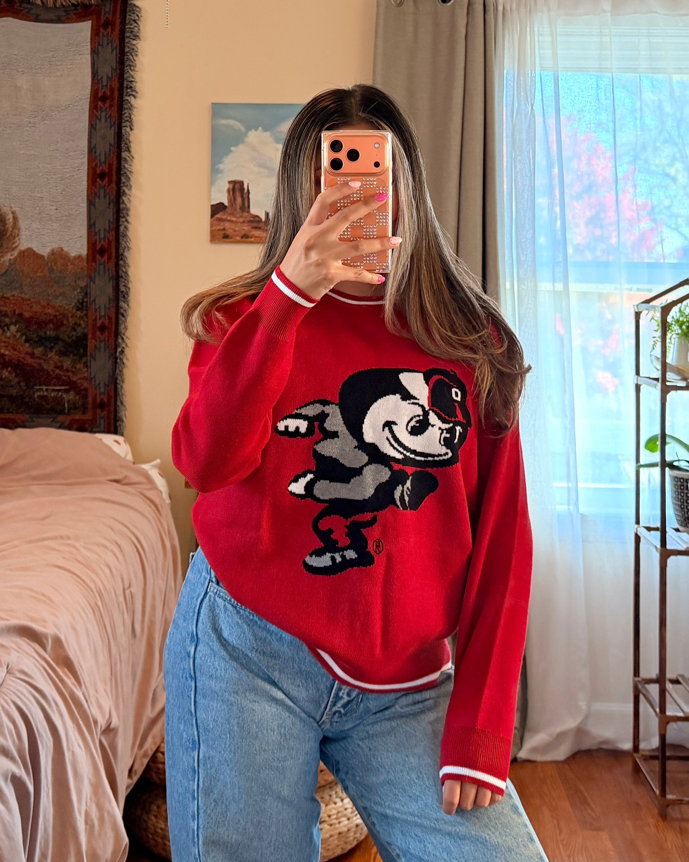 Ohio State Brutus Buckeye Sweater