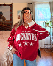 Ohio State Buckeyes Collared Sweatshirt