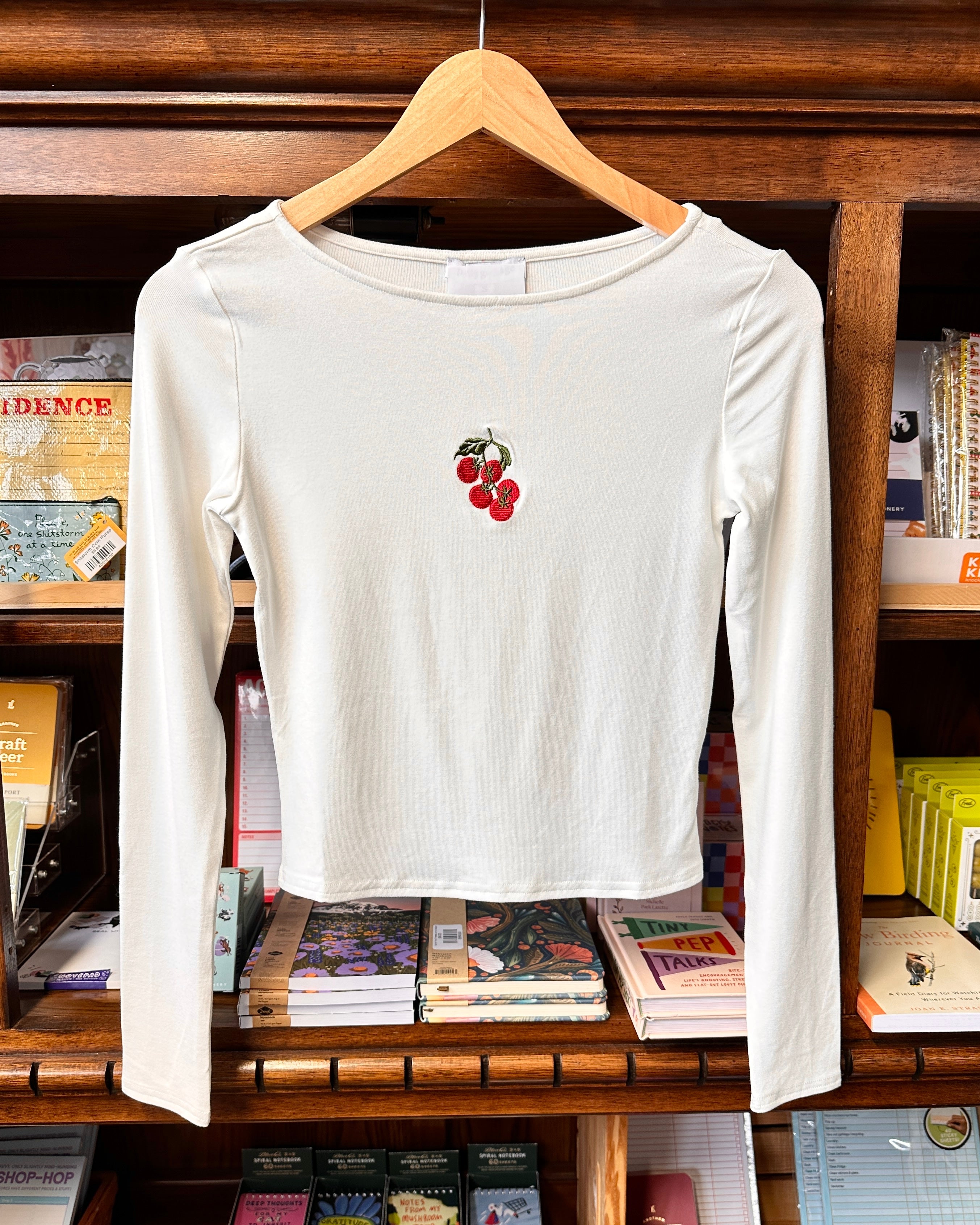 Tomato Long Sleeve Top
