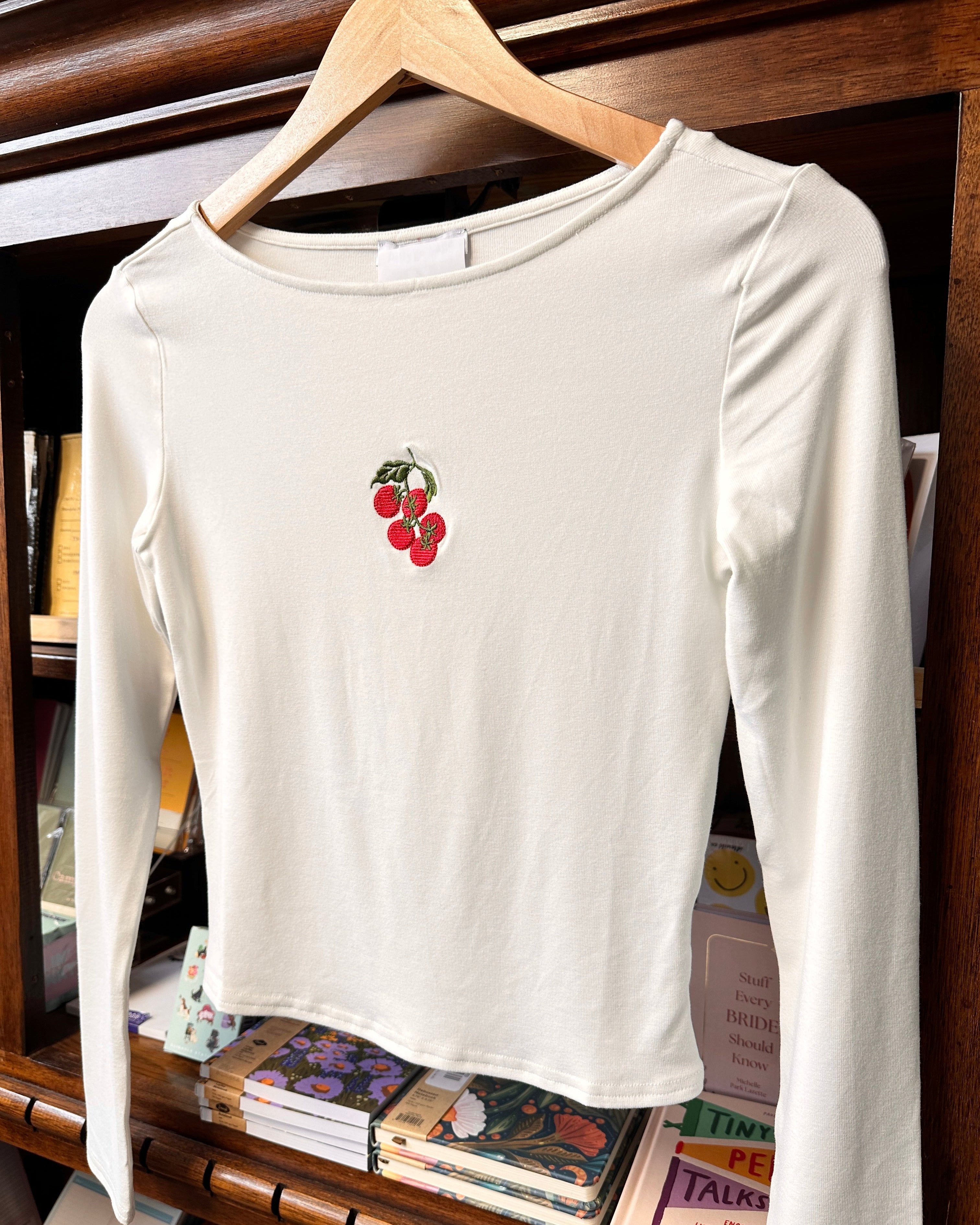 Tomato Long Sleeve Top