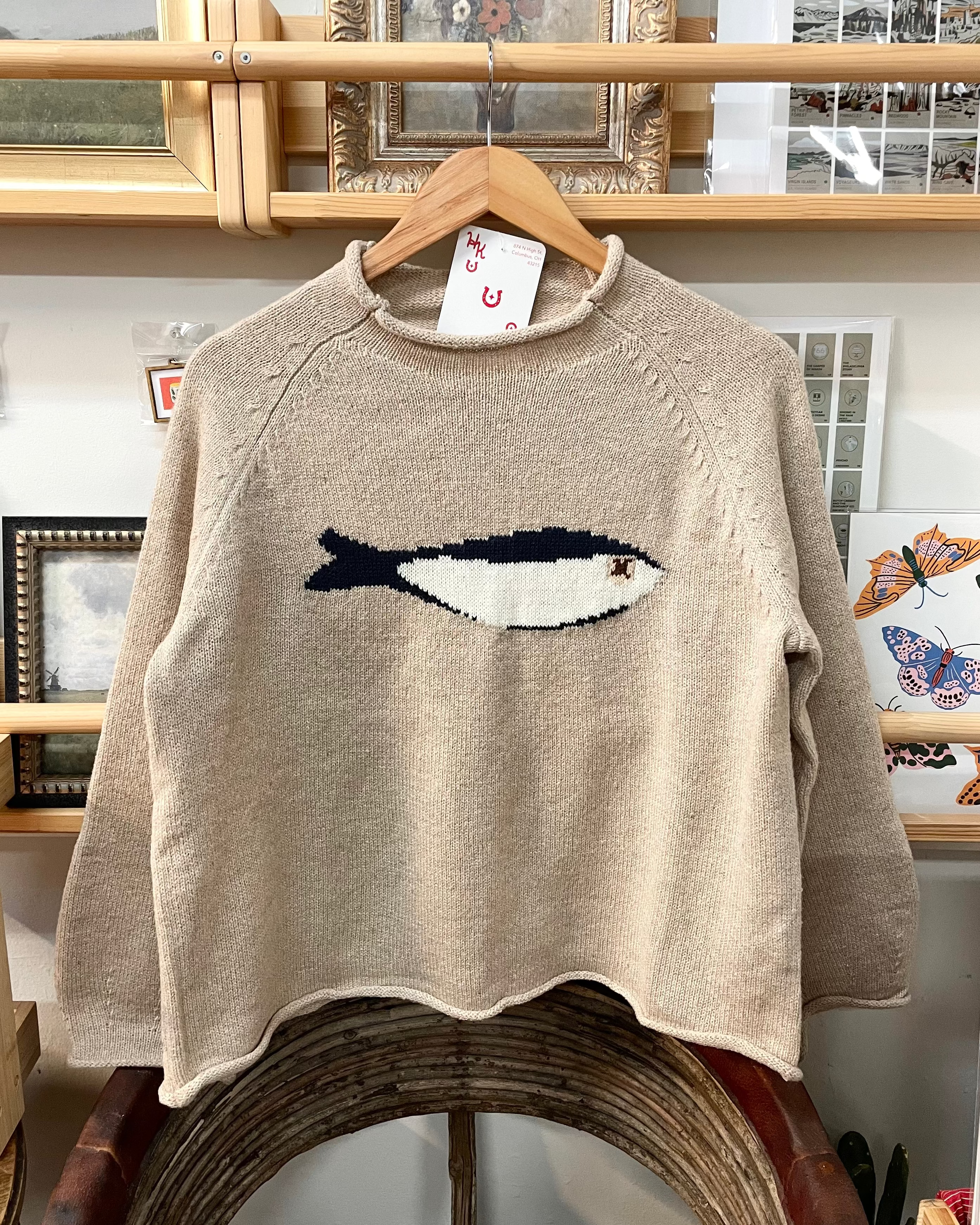 Sardine Sweater - Oat
