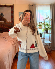 Woodsy Campsite Knit Cardigan