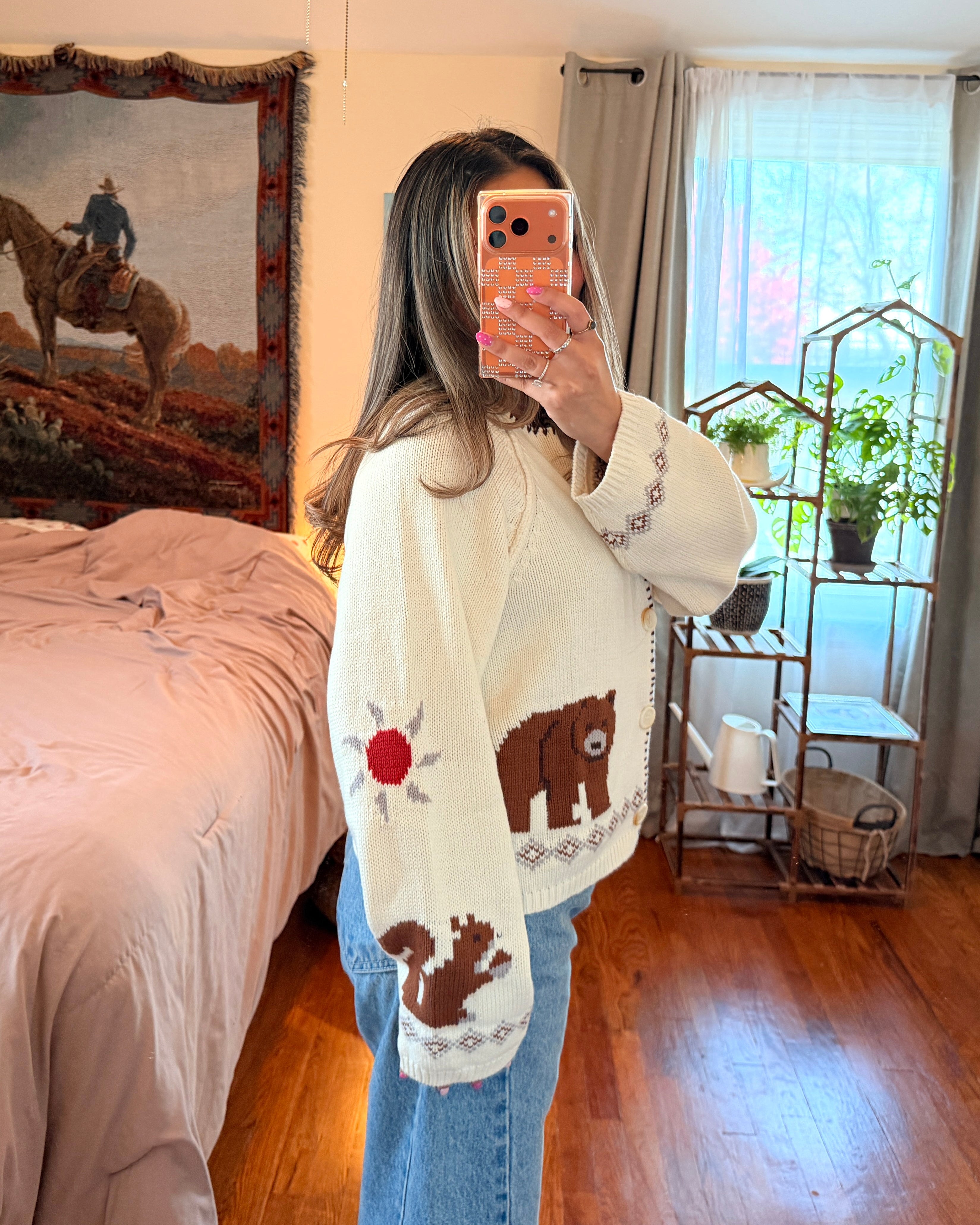 Woodsy Campsite Knit Cardigan