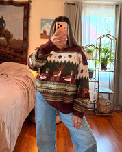 Deer, Ducks, & Acorns Sweater