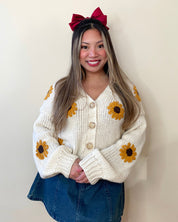 Sunflower Knit Cardigan