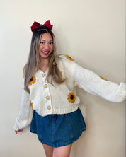 Sunflower Knit Cardigan