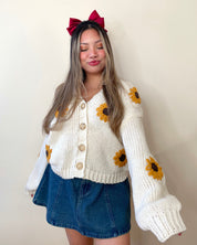 Sunflower Knit Cardigan