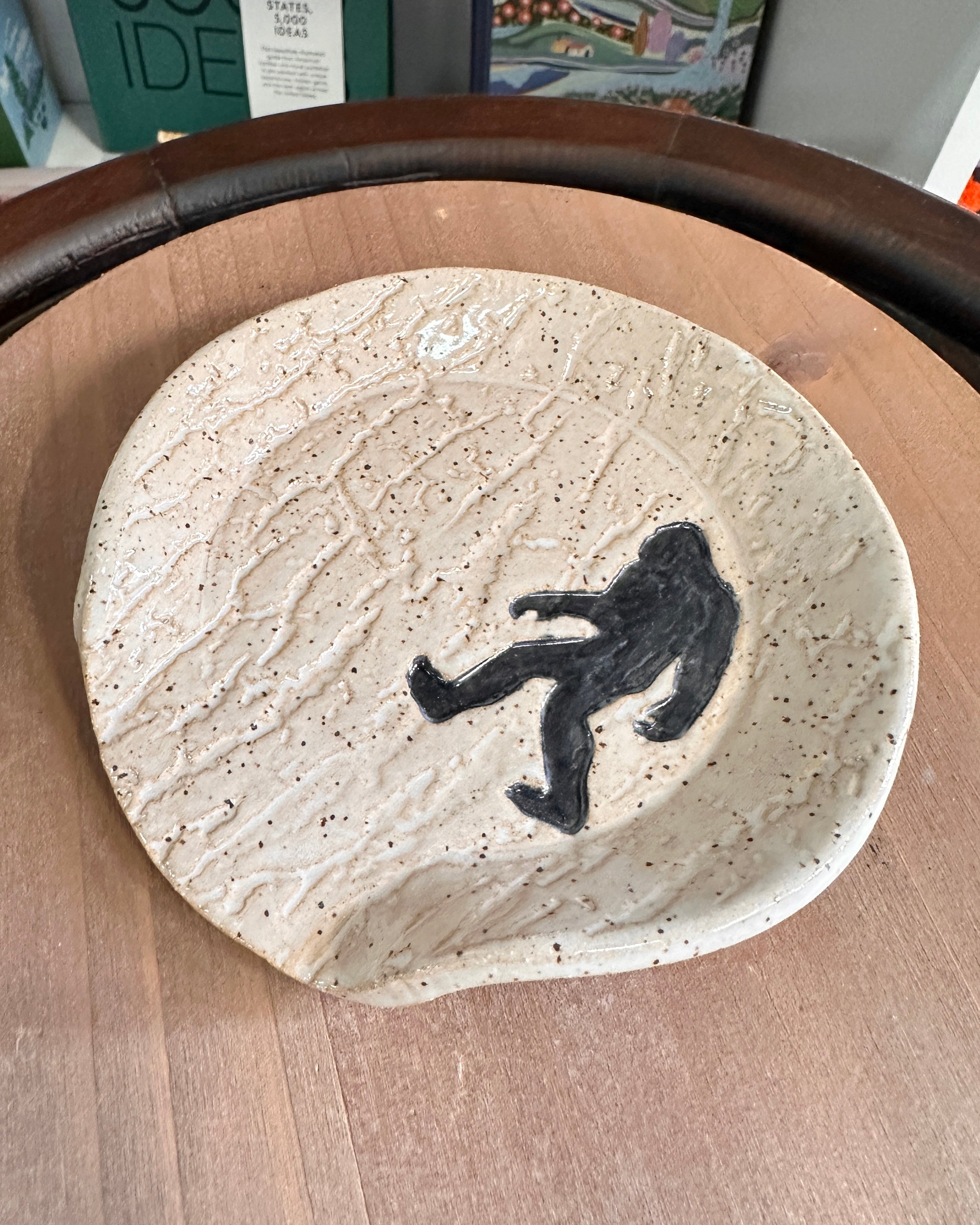 Bigfoot Ceramic Spoon Rest